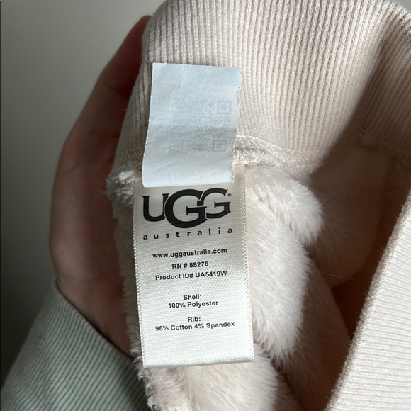Ugg Soft Cream Jogger Pants Medium - Picture 6 of 6